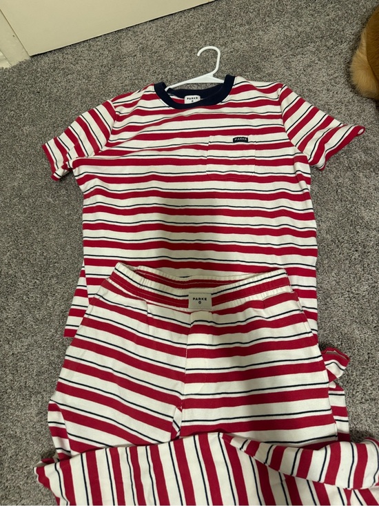 Parke Other - PARKE x Target Red Striped Set